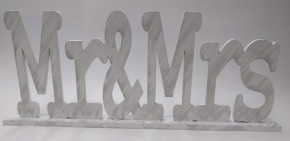 Ξύλινο διακοσμητικό Mr & Mrs